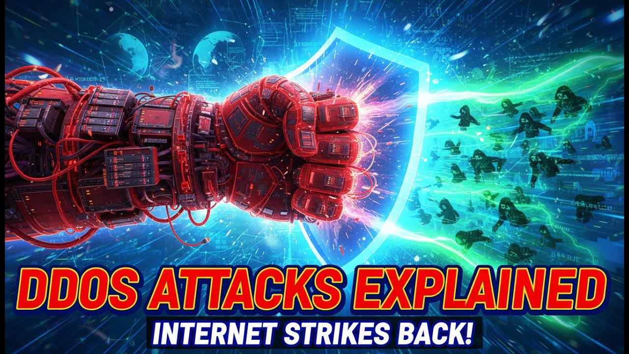 DDoS Attacks Explained: How the Internet Fights Back