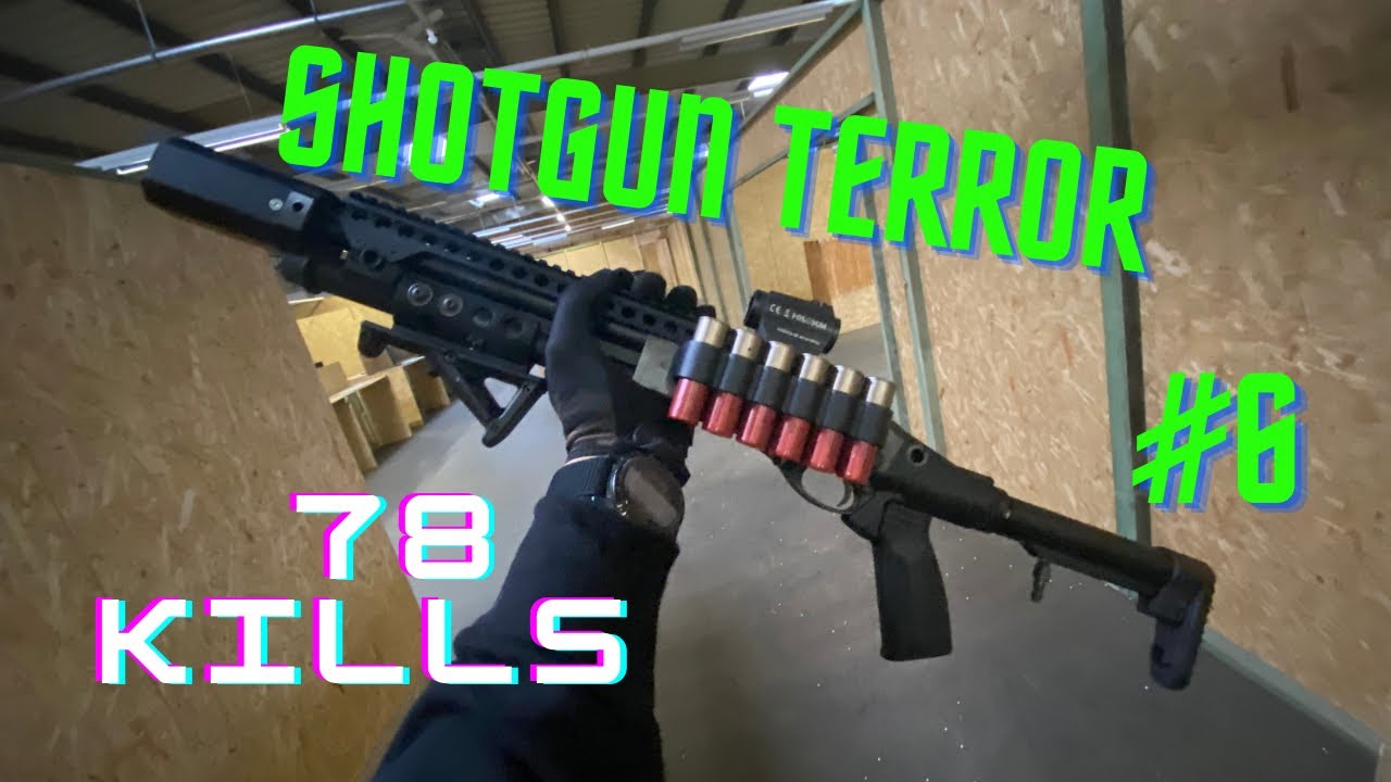 Shotgun Terror 6/ TM Custom M870 Breacher/ MR Airsoft/ Shotgun gameplay/ Shotgun CQB/ Best Shotgun