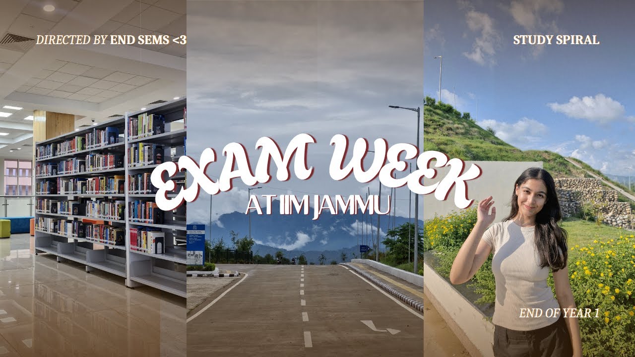 exam week at iim jammu