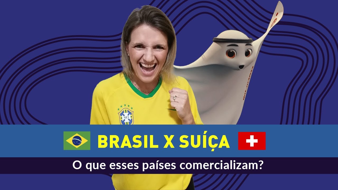 Brasil x Suíça - O que esses países comercializam?