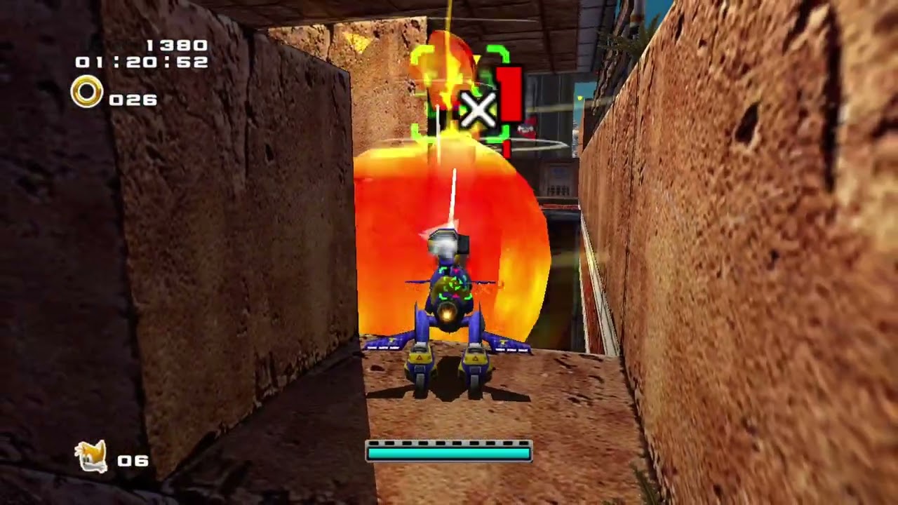 Hidden Base 2nd Mission Rank A 🟡 Collect 100 Rings | Tails Gameplay | Sonic Adventure 2