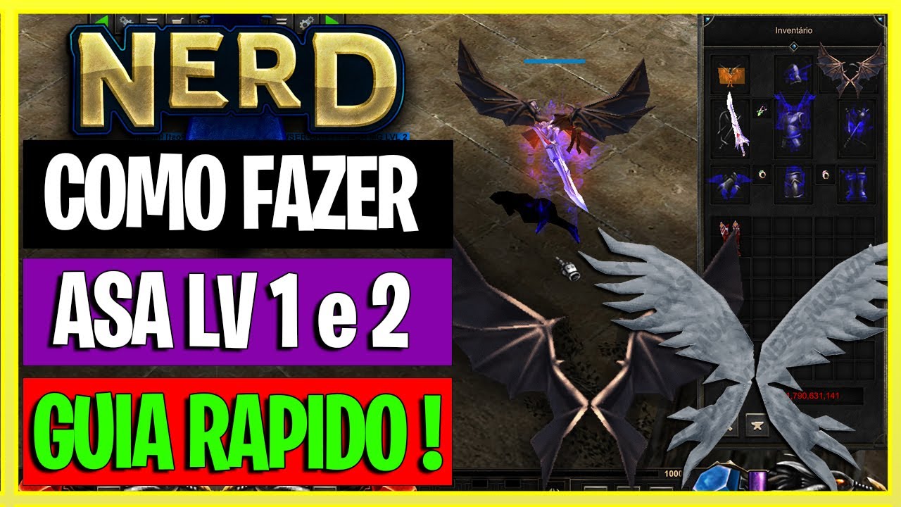 NERD MU - COMO FAZER ASA LV 1 E LV 2 versão 97d