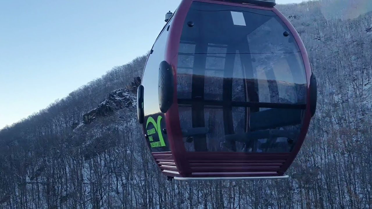 Genieße Den Moment 🚡🏔🚠  Kabinen Seilbahn Thale Harz Dezember 2021