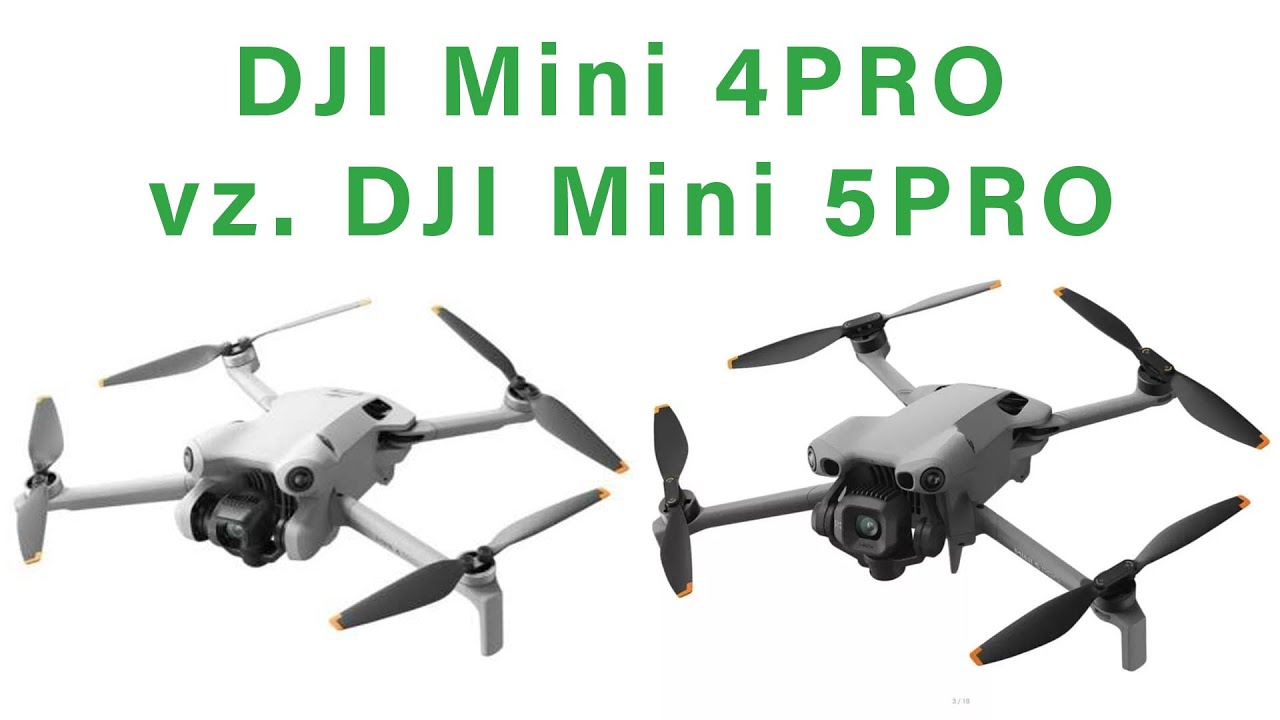 Šok! DJI Mini 5PRO lepšie ako DJI Mavic 3PRO