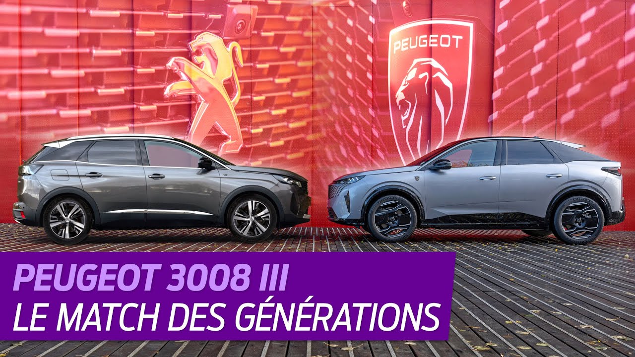 PEUGEOT 3008. Le duel face à l'ancien