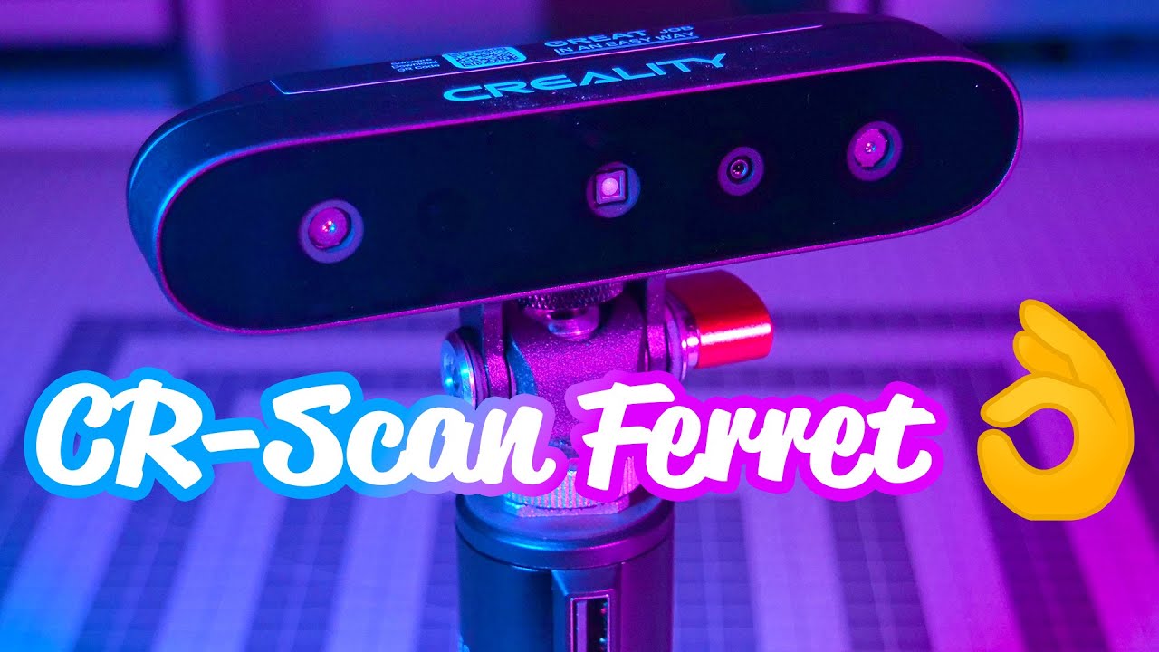 Scanner 3D compact & Pas cher👌Creality CR-Scan Ferret