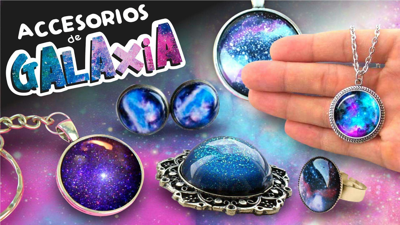 JOYERIA DE GALAXIA ★ 2 Métodos PERFECTOS para PINTAR GALAXIAS ★ Así o más fácil ★ DIY