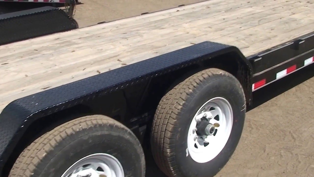 7x24 PJ Trailers | Equipment Trailer/Car Hauler