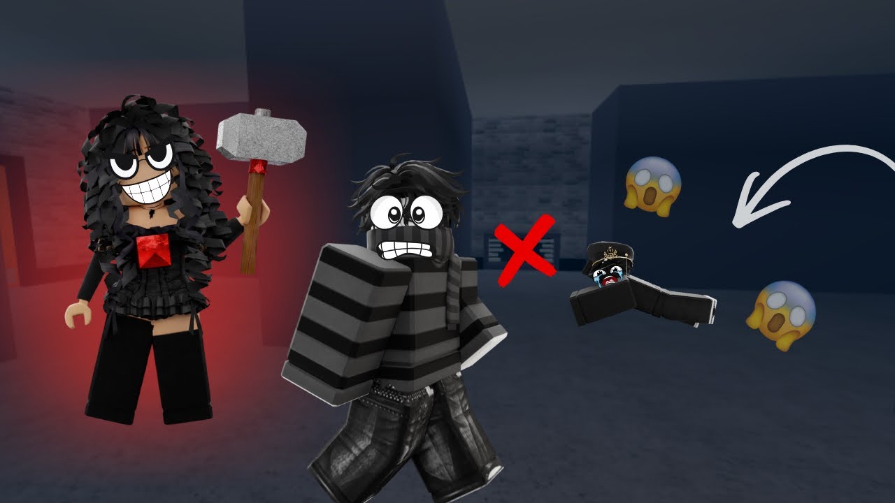 DESAFIO, NÃO PODE PASSAR PELA A VENT NO MARRETÃO! 😨 (FLEE THE FACILITY) 