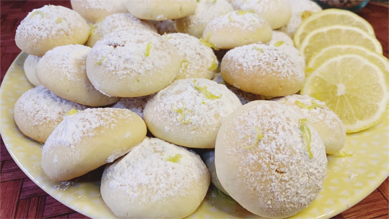 حلويات العيد 2022/حلوة الليمون 🍋إقتصادية وجد لذيذة/Gâteaux pour l'aid aux citron  délicieux