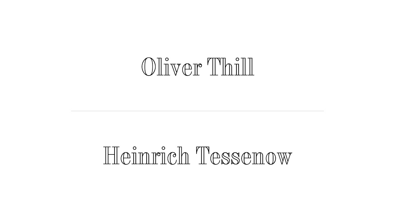 Oliver Thill (Atelier Kempe Thill) x Heinrich Tessenow ; The Difficult Double