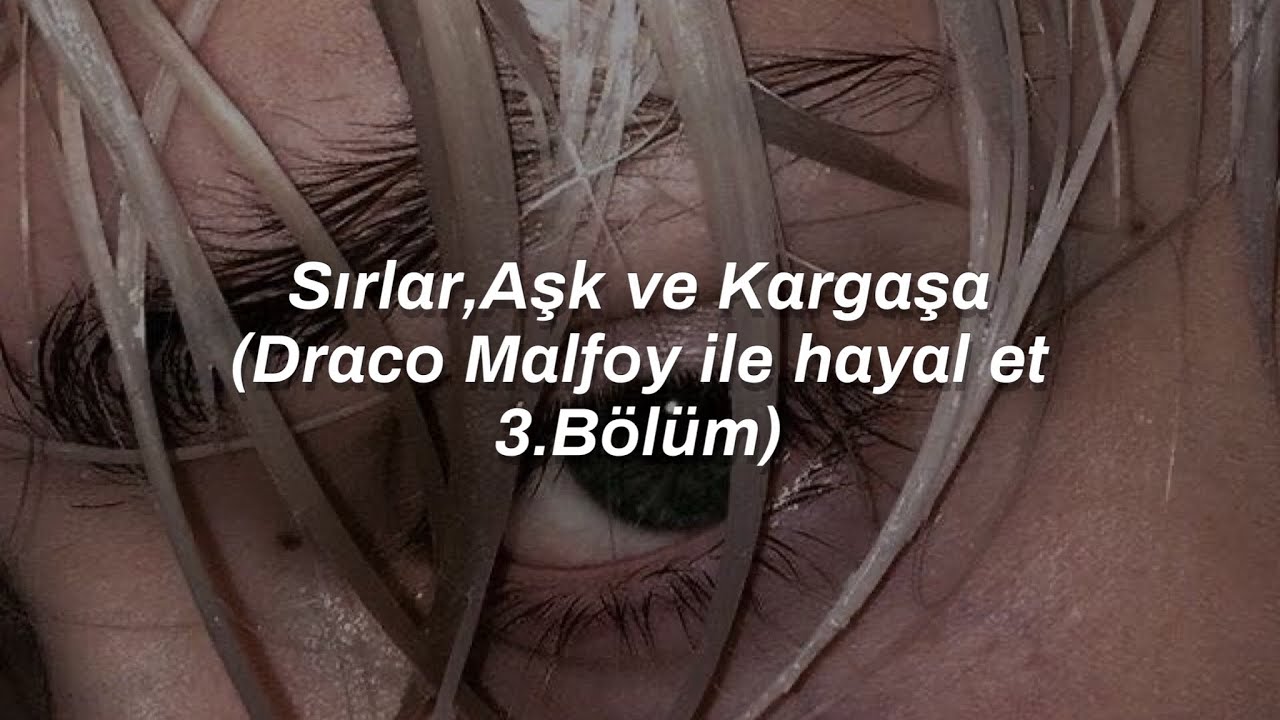 Sırlar, Aşk ve Kargaşa(Draco Malfoy İle Hayal Et)- 3.Bölüm