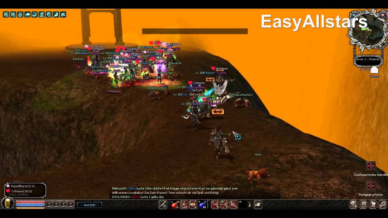 Dark Fusion3 GK EasyAllstars vs Cohesion