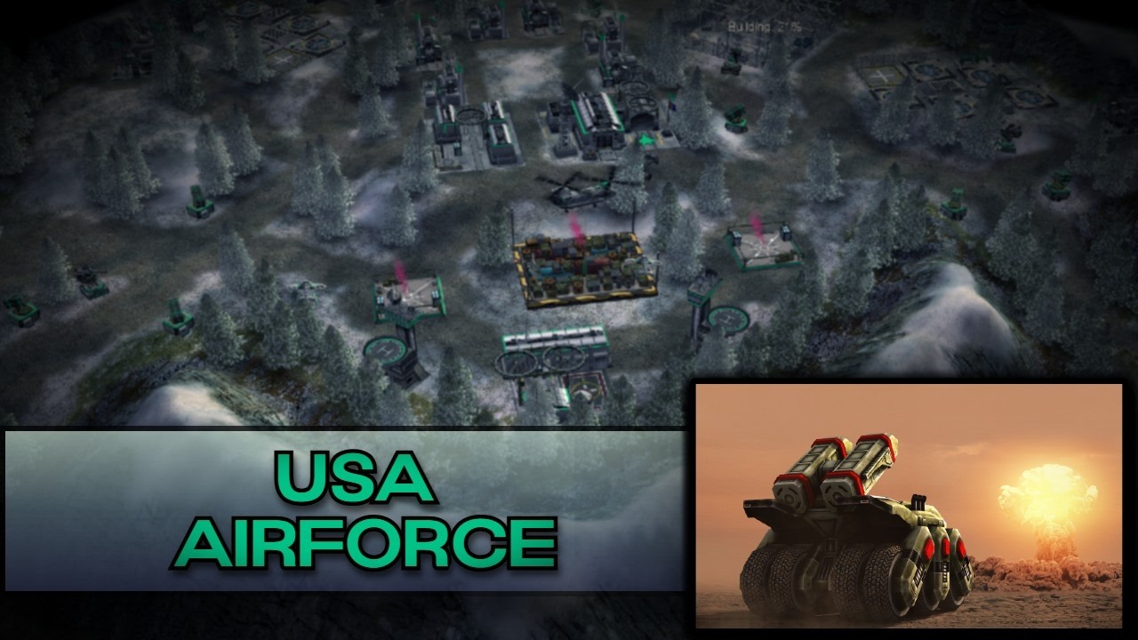 C&C Contra X Beta 2 Nuke General Challenge #7 vs USA Airforce General [Hard]