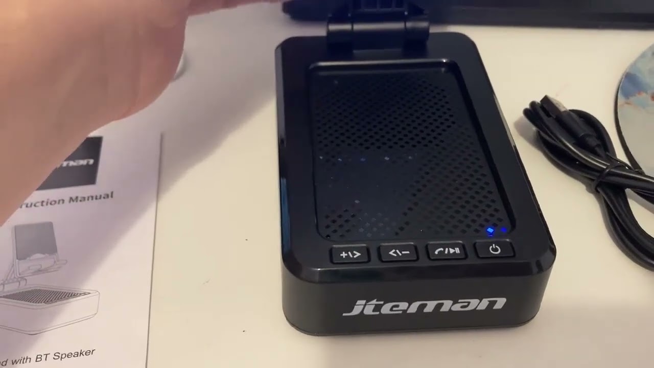 Is Jteman Foldable Cell Phone Stand with Bluetooth Speaker worth it?