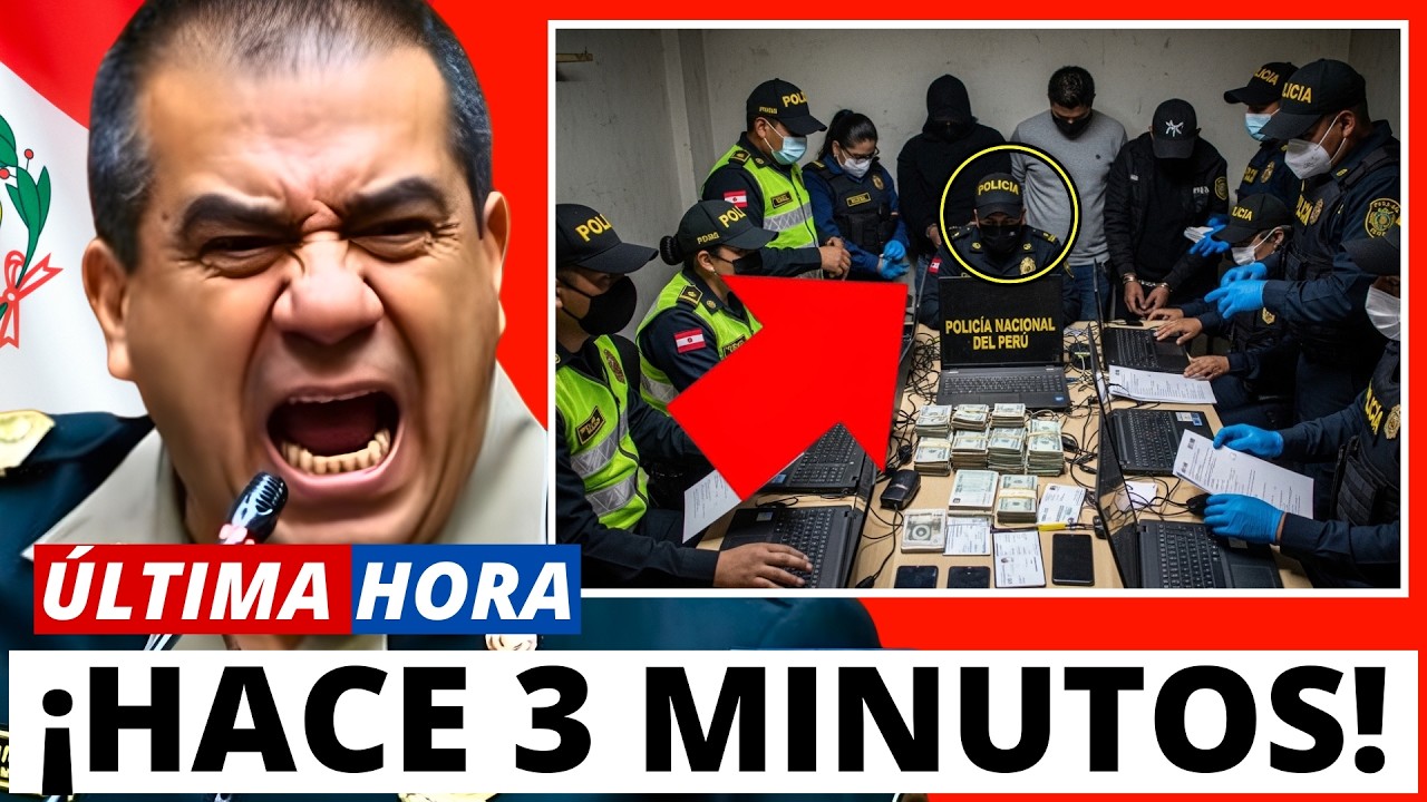 🚨 TU DINERO EN PELIGRO: LA PNP DESBARATA RED QUE ROBABA CUENTAS