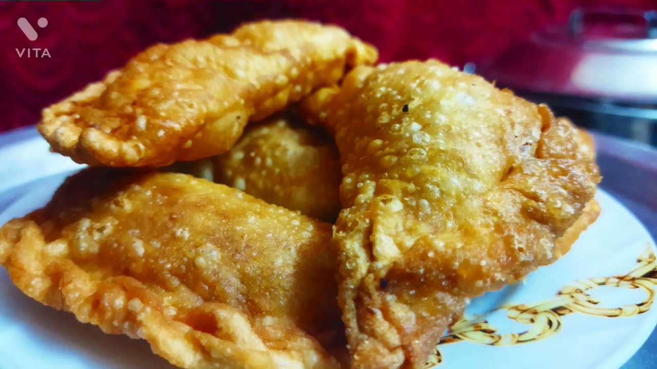 stuffed coconut poori 🥥🥥