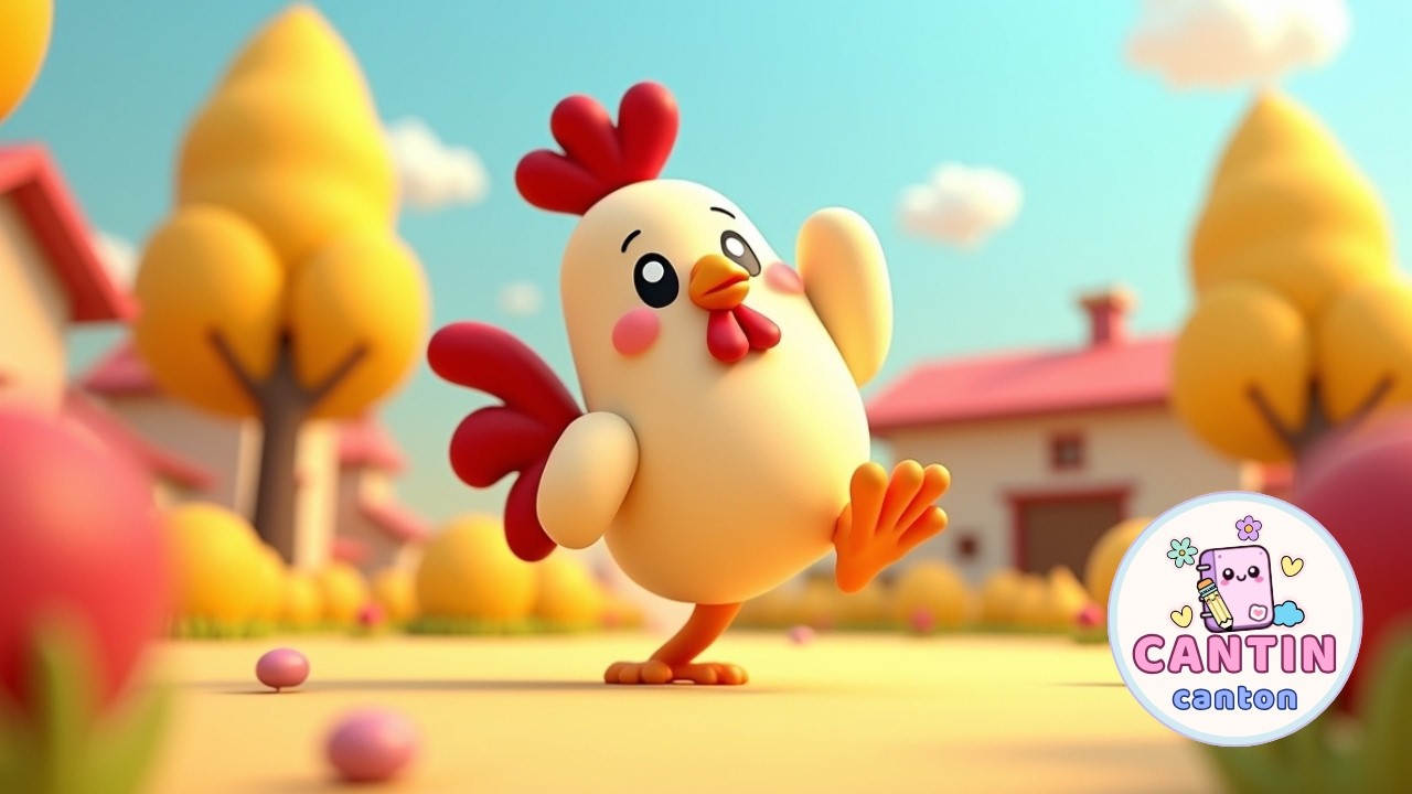 🐓🌞 Galo Kikirikí | Música Infantil para Acordar e Cantar 🎶✨