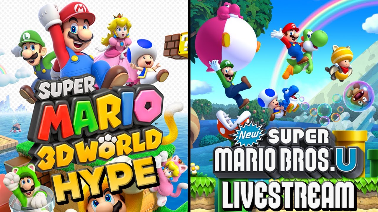Super Mario 3D World HYPE - New Super Mario Bros. U Playthrough