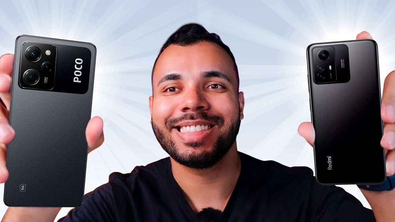 POCO X5 5G vs REDMI NOTE 12S - QUAL É O MELHOR? #COMPARATIVO