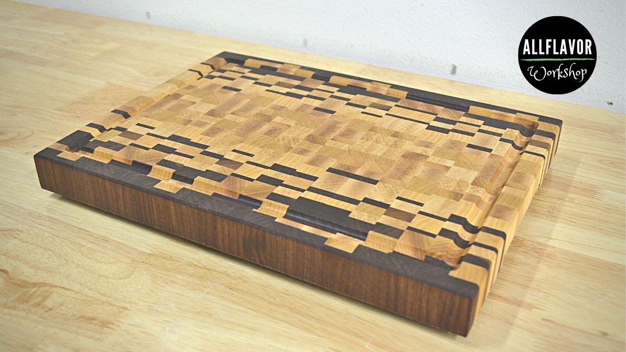 How To Make End Grain Cutting Board | DIY End Grain Cutting Board