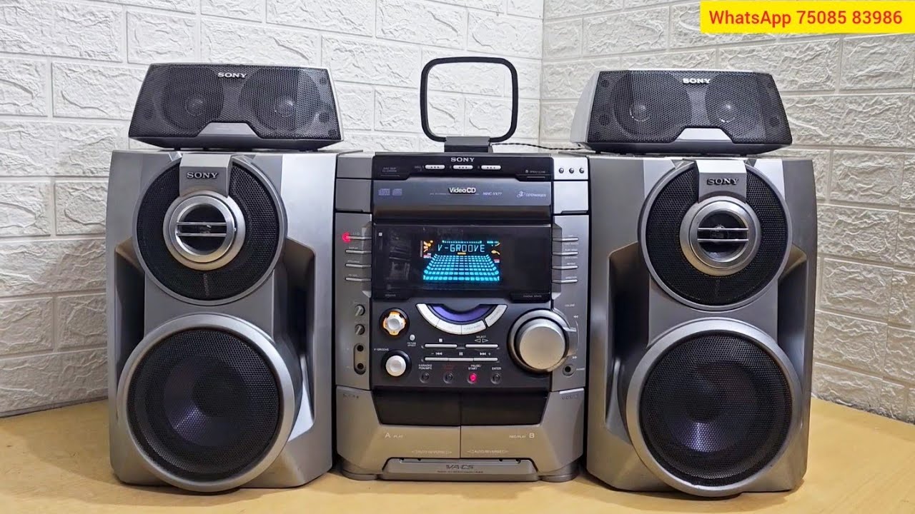Sony mhc-vx77. SOLD #hifi #sonyaudio #bass