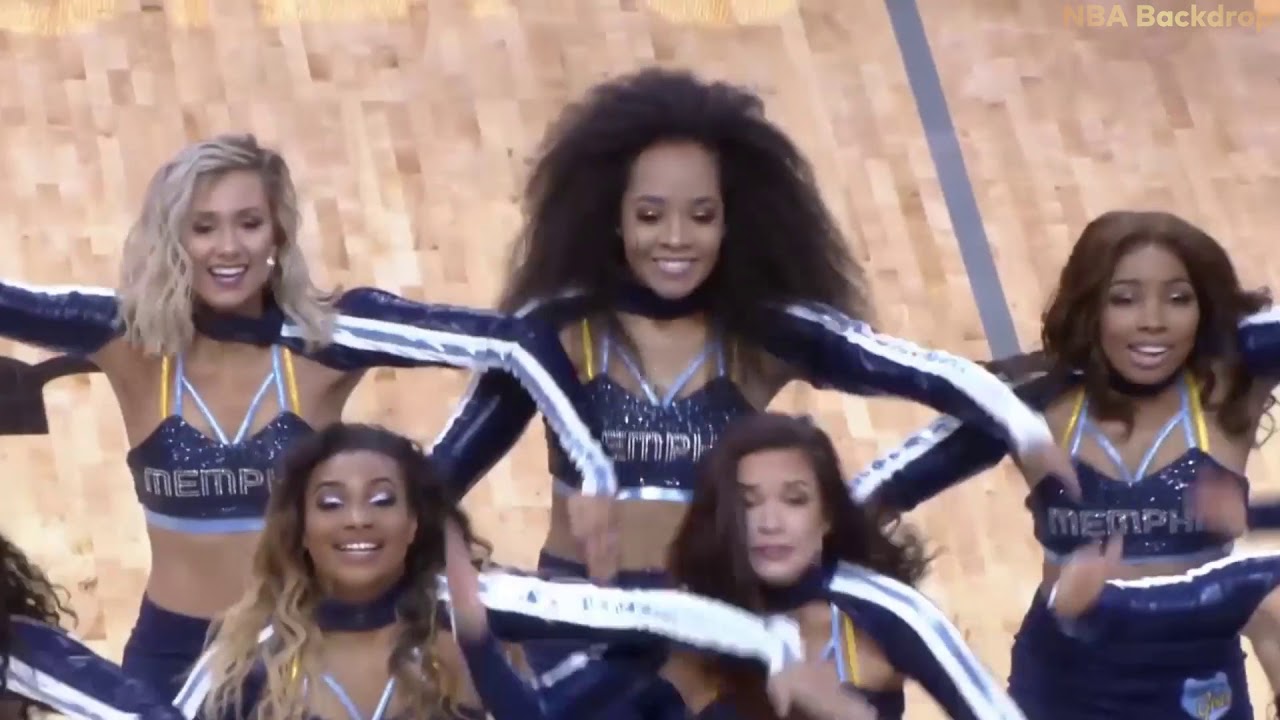 GRIZZ GIRLS | Memphis Grizzlies Dancers | Brooklyn @ Memphis | NBA Season 19/20 | October 27, 2019