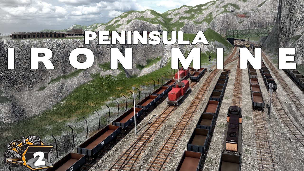 Transport Fever 2 Peninsula Iron Mine