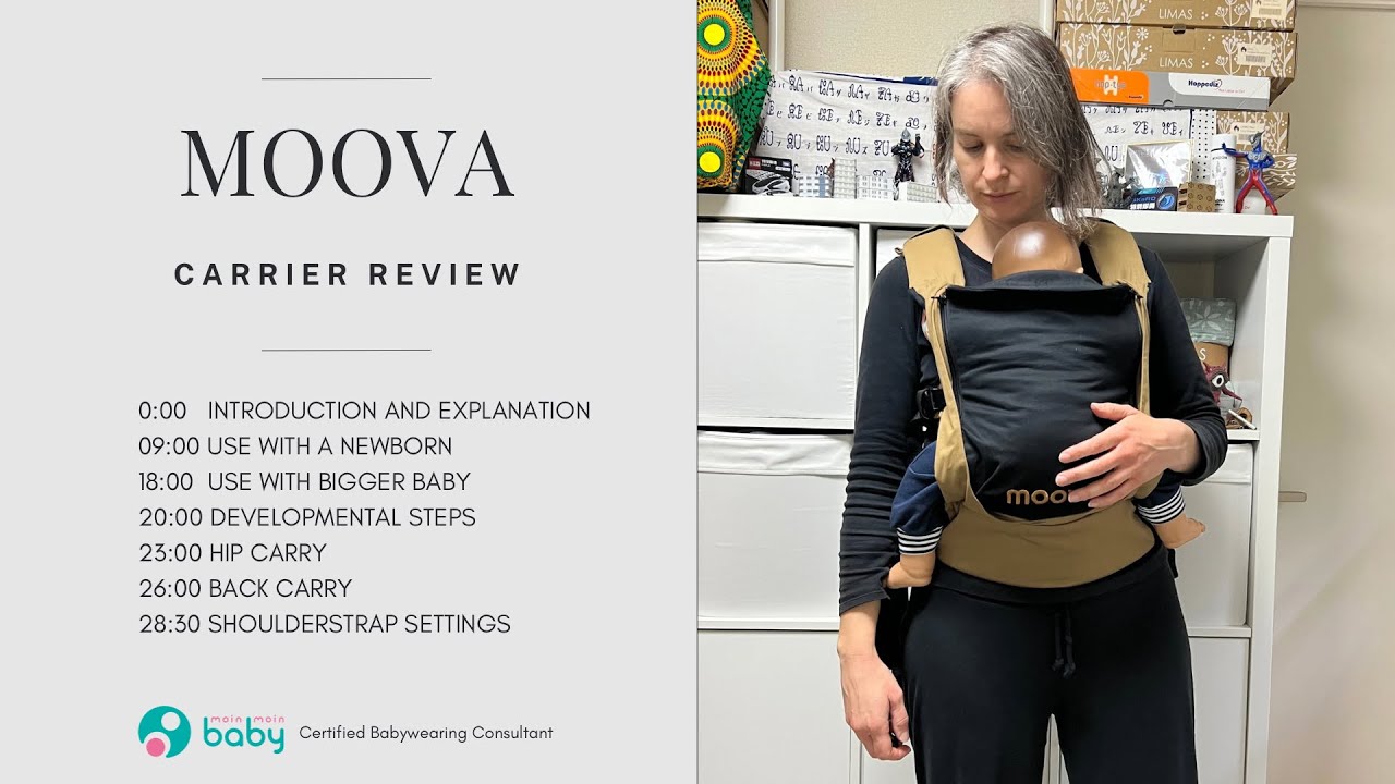 Baby Carrier Review: Moova (by a certified babywearing consultant)