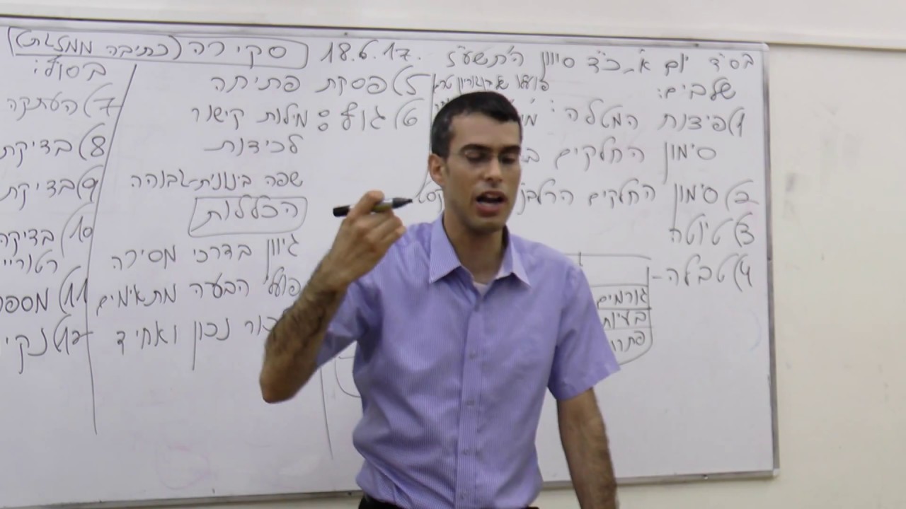 סקירה ממזגת (סקירת ספרות) לבגרות בעברית חלק א