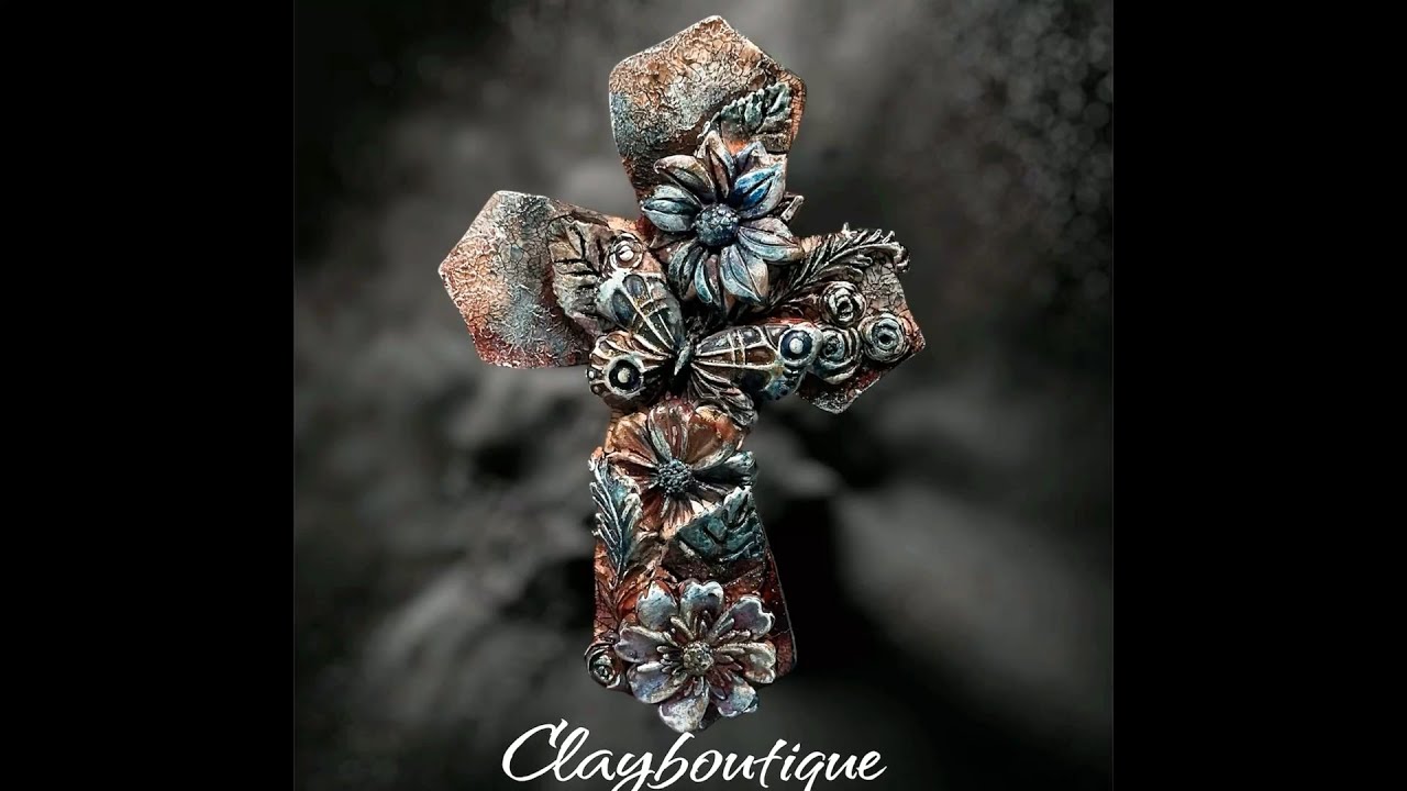 Polymer Clay ‘Old  Rugged Cross.’
