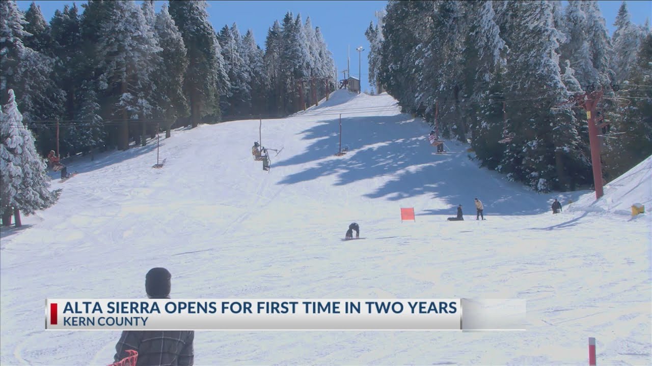 Alta Sierra Ski Resort opens for the first time in two years