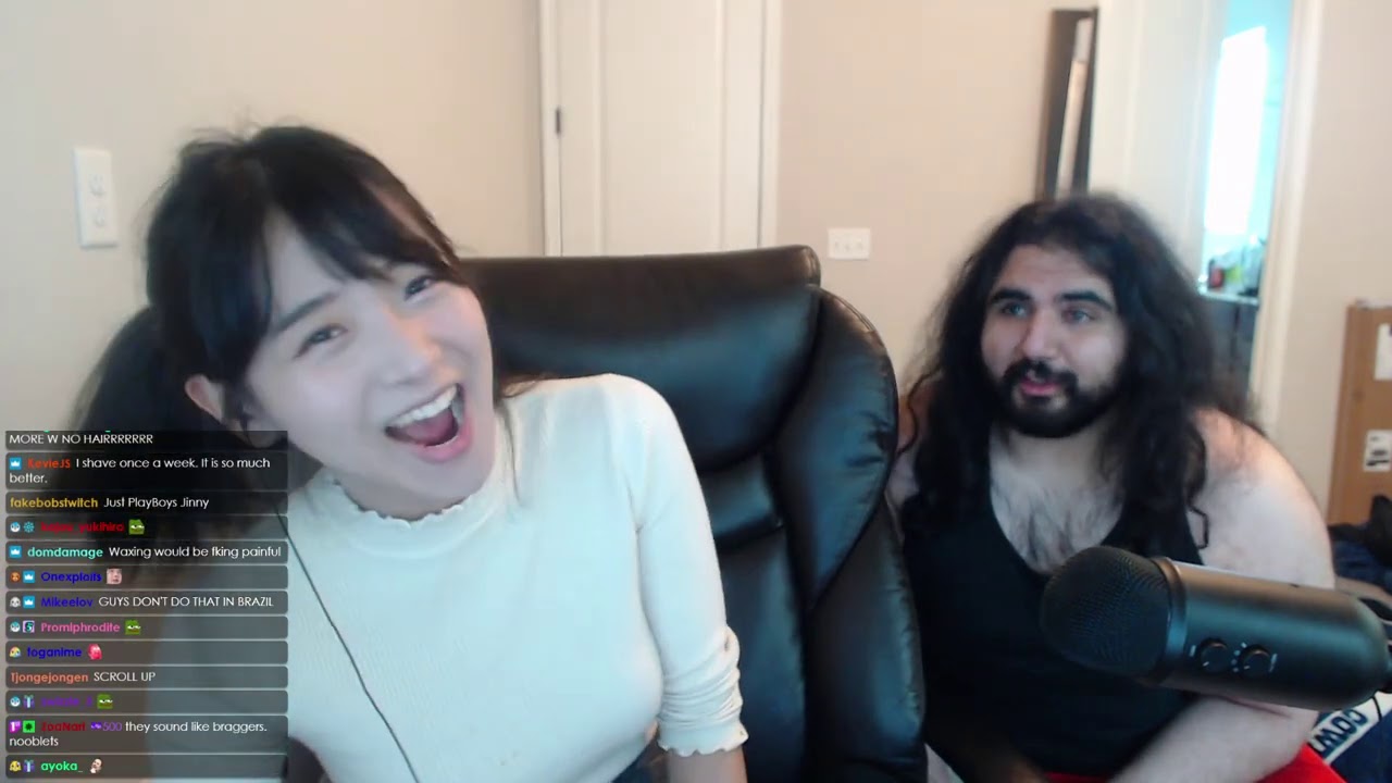 Esfand and Jinny Talk About Pubes and Brazilian Waxing! (FOR 30 MIN!)😳😳😳