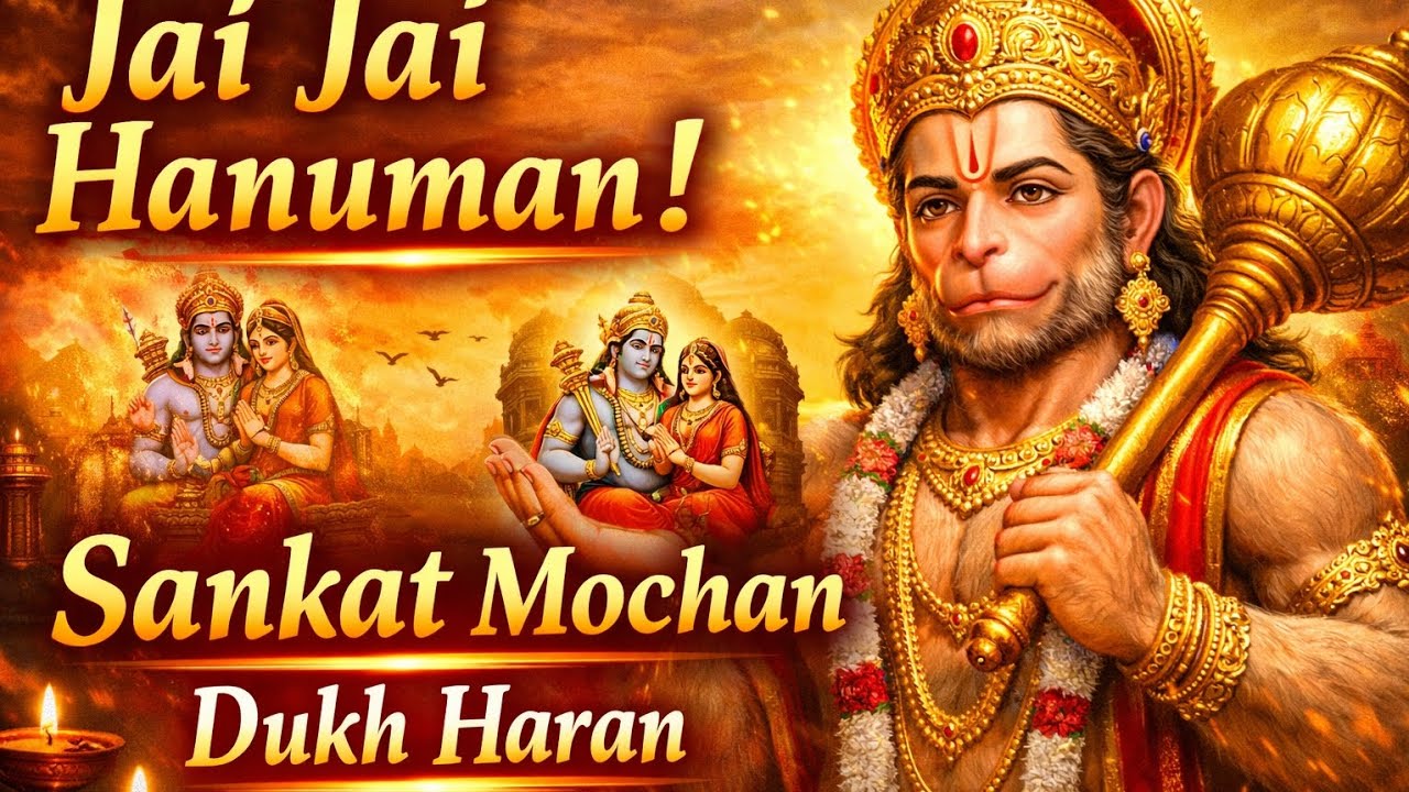 Jai Jai Hanuman 🙏 | Sankat Mochan Hanuman Bhajan | Ram Bhakti Song | Jai Bajrang Bali 2026