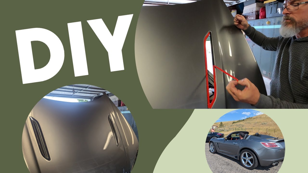 Saturn Sky Hood Vent Repair