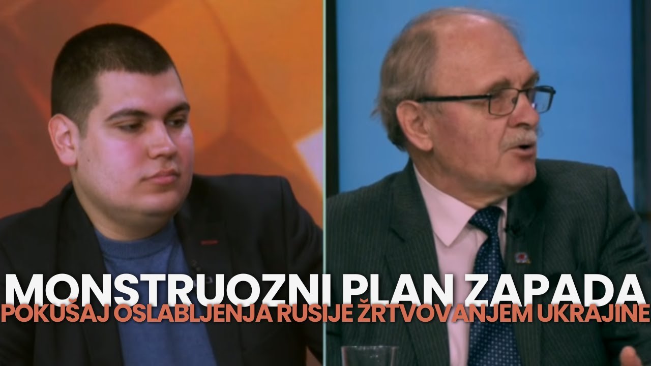 Pokusaj oslabljenja Rusije zrtvovanjem Ukrajine - Sta je konacni, monstruozni cilj zapada?