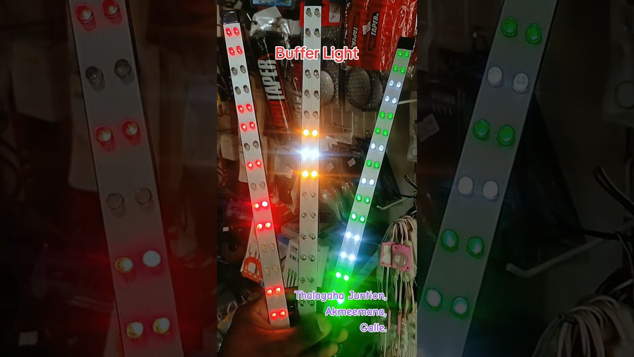 Подсветка буфера Wellampitiya #tuktuk #modificition #led #bufferlight