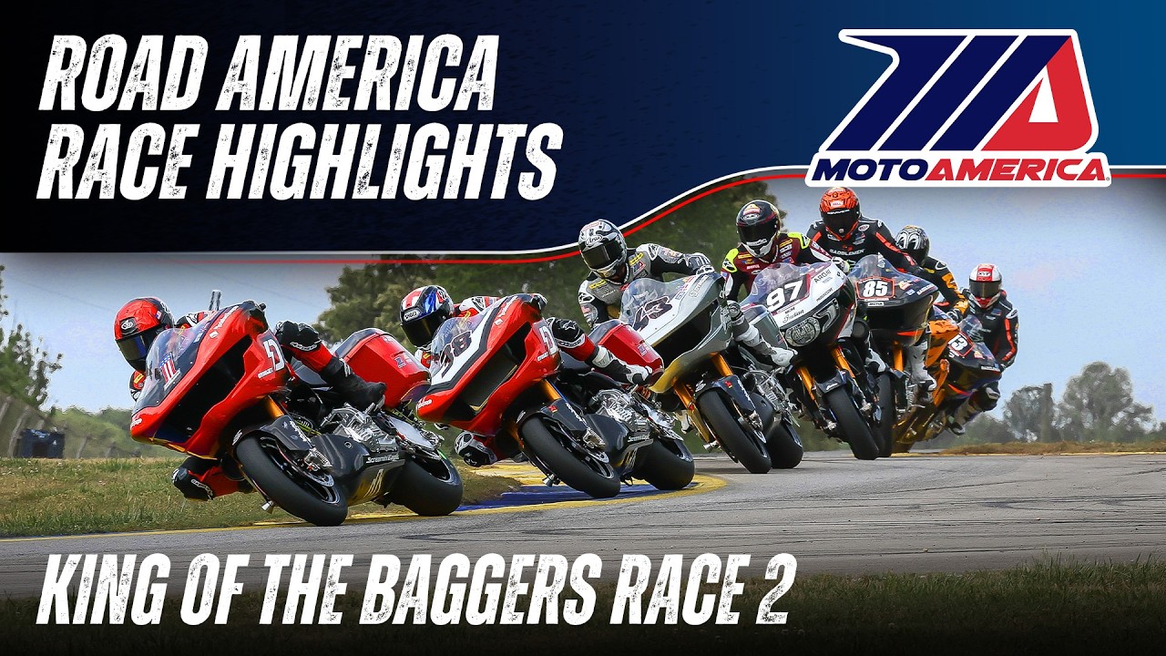 Гонка Mission King of the Baggers Race 2 на трассе Road America 2026 &mdash; ОСНОВНЫЕ МОМЕНТЫ | MotoAme...