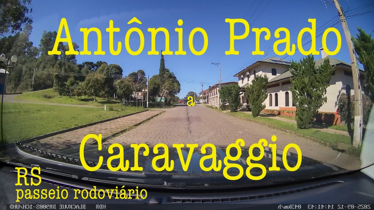 20250912 Antônio Prado a Caravaggio RS | #viagemdecarro