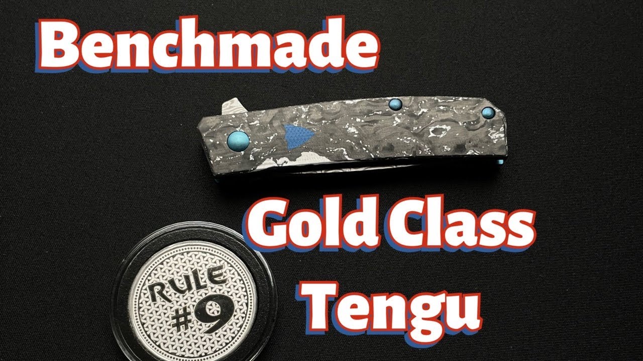 Benchmade Gold Class Tengu Flipper Knife Review