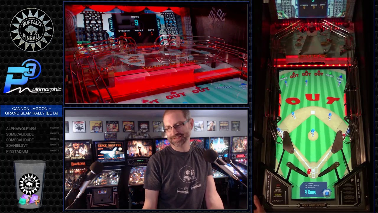 Highlight: Sneak Preview! Grand Slam Rally [BETA] on the Multimorphic P3 Pinball Machine