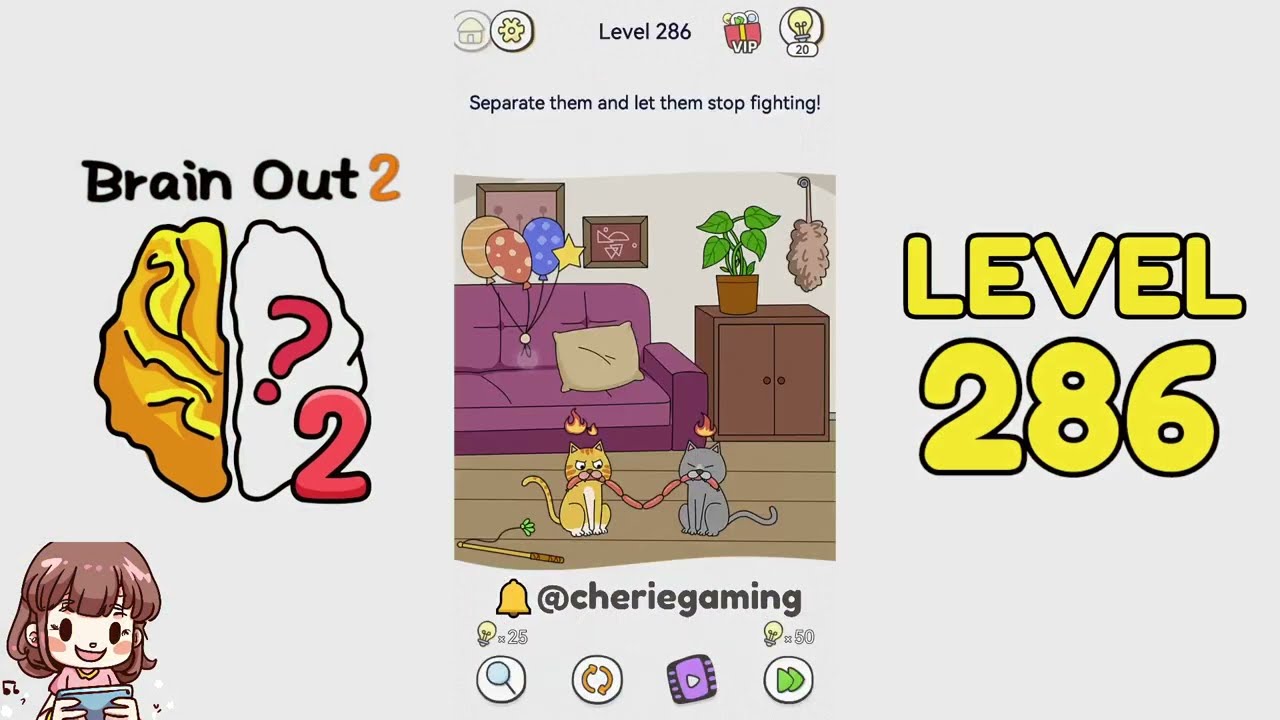 Brain Out 2 Level 286 Solution Walkthrough