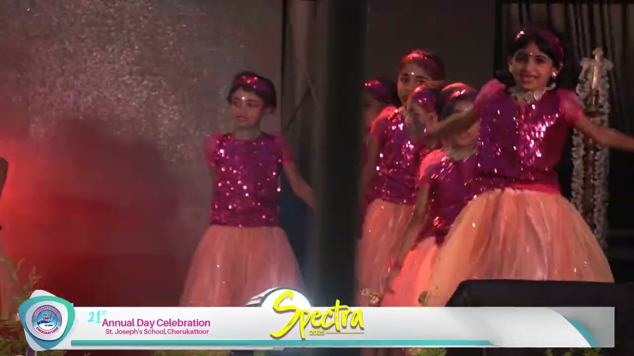 Class 1  Girls Dance I Spectra 2025 I St.Joseph's School Cherukattoor I