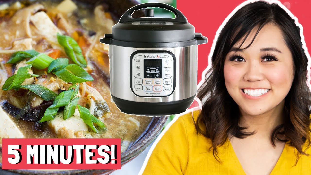 The BEST HOT AND SOUR SOUP - Authentic & Hearty - Instant Pot