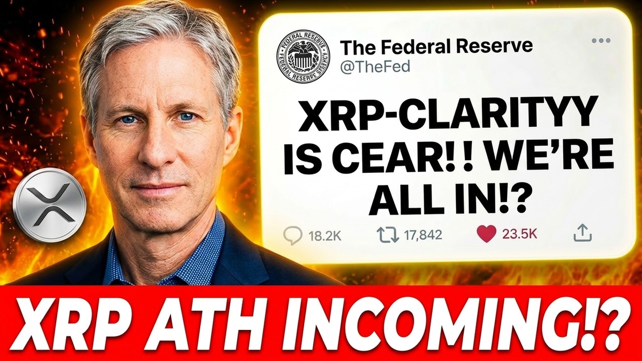 НОВАЯ МАСШТАБНАЯ СЕНСАЦИЯ ОТ ФРС И ЗАКОНА О ЯСНОСТИ XRP (XRP НАСТРОЕН НА ДОСТИЖЕНИЕ ФИНАНСОВОГО Р...