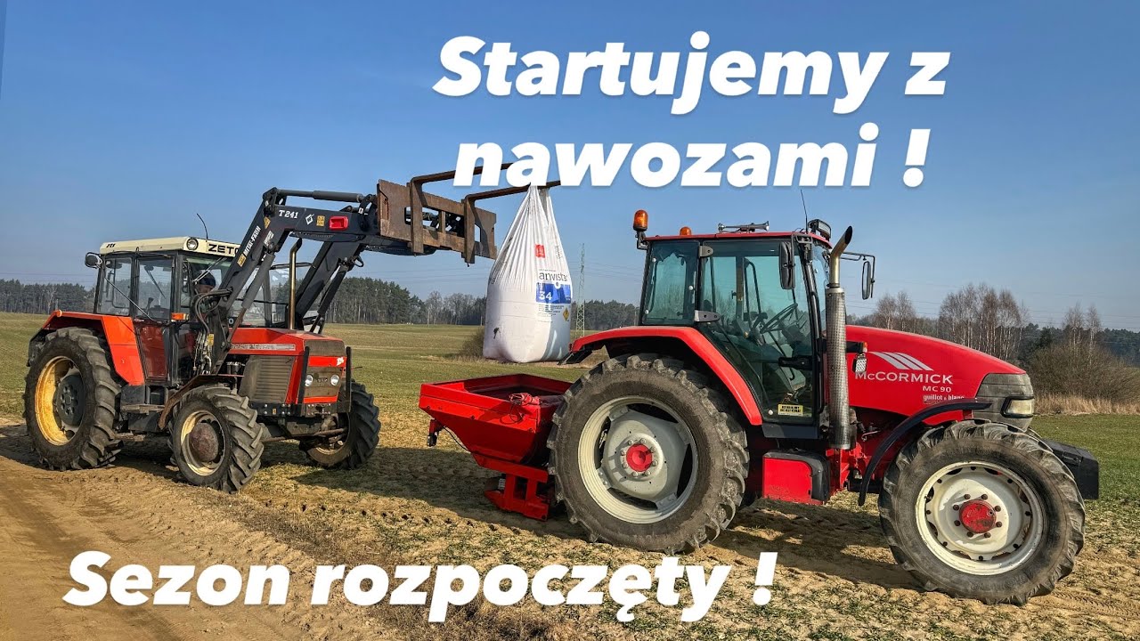 Lecimy z Nawozami 🔥 Sucho myślałem że będzie gorzej ! 🚜