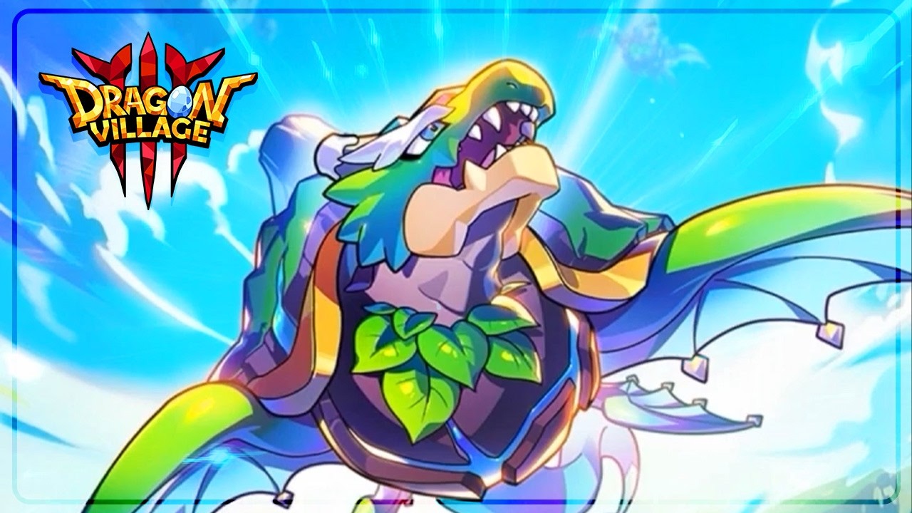 [Dragon Village 3] A peaceful forest village... wait, is that on the back of a flying dragon!? 😮