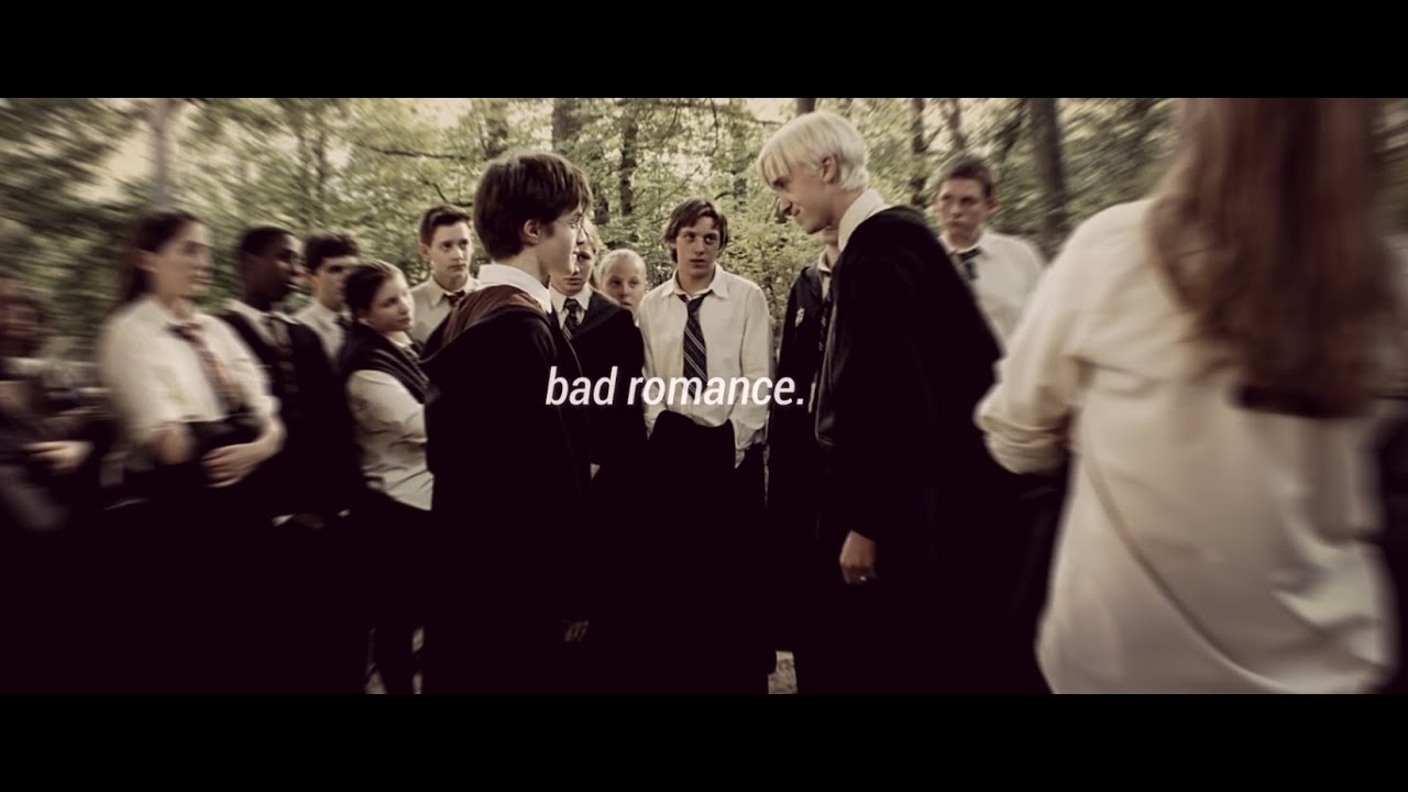 draco + harry (bad romance)