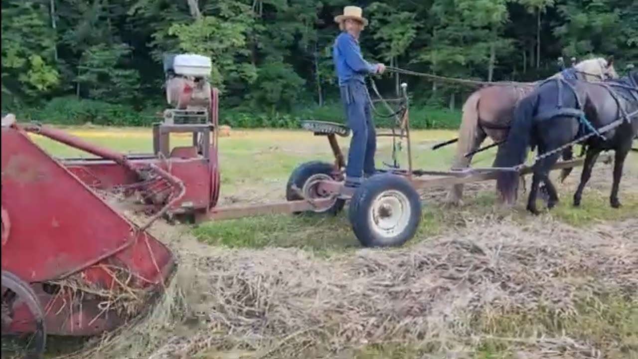 Bailing Hay With Titus Morris 