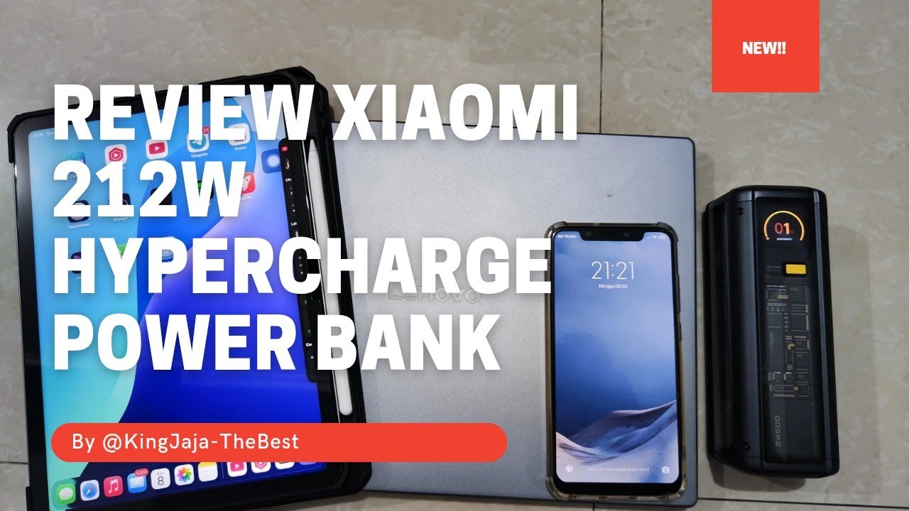 Review Xiaomi 212W HyperCharge Power Bank 24500 #Xiaomi #Hypercharge #powerbank